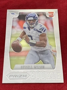 Russell Wilson 2012 Panini Prizm Rookie Card #230 Seattle Seahawks RC OTTIME CONDIZIONI - Foto 1 di 16
