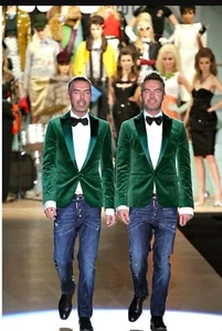 DSQUARED2 Runway Velvet Jacket Blazer Yth (33) 8ys $2500 Men’s Boys - Picture 1 of 24