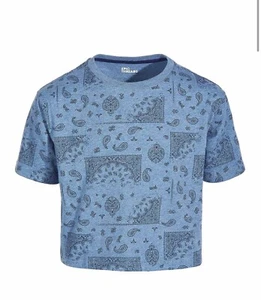 Epic Threads Big Girls Bandana Boxy T-shirt S (7) - Picture 1 of 4