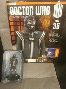 COLECCIÓN DE FIGURAS DOCTOR DR WHO EAGLEMOSS - NÚMERO 36 - ROBOT D84 - Imagen 1 de 1