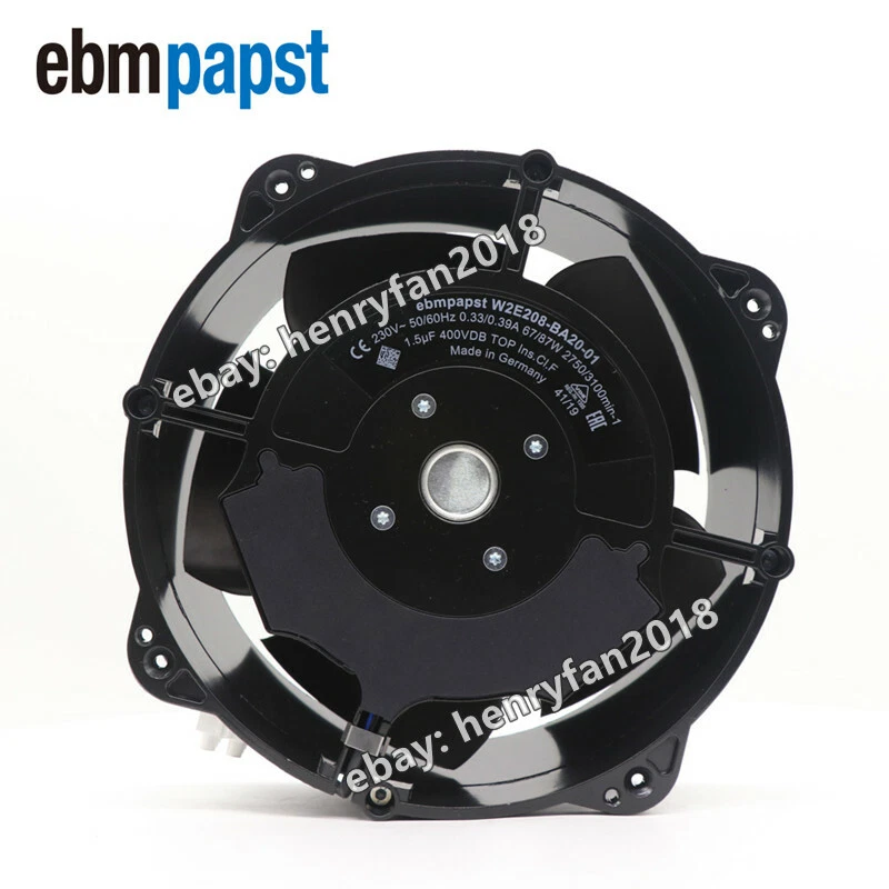 Ebmpapst W2E208-BA20-01 W2E208-BA20-51 Cooling Fan 230V 0.33A 87W Inverter Fan - Image 1 of 1