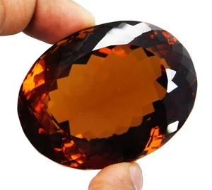 Certified 551.20 Ct "Master Collection" Natural Imperial Topaz Oval Cut Gemstone - Picture 1 of 19
