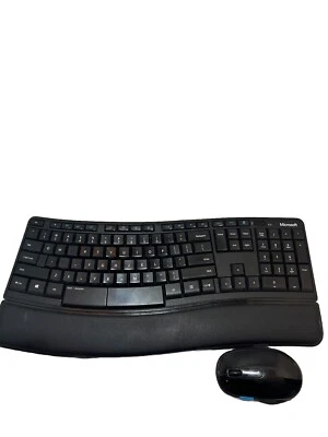 Microsoft Sculpt Comfort Desktop Wireless Ergonomic Keyboard -no receiver - Image 1 of 4