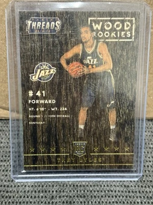 2015-16 Panini Threads Wood Rookies Trey Lyles #267 RC Utah Jazz - Image 1 of 2