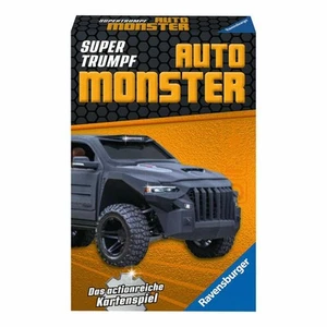 Ravensburger Super Trumps Car Monster Card Game Trumps Trumps Game Ages 7 and Up - Picture 1 of 4