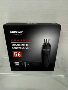 Acemic 2.4G Wireless XLR Microphone Transmitter & Receiver | Ships 2 Day Air - Picture 1 of 4