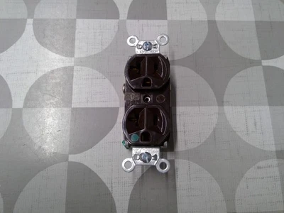 Pass & Seymour Brown Duplex Receptacle: 8300-H *FREE SHIPPING* - Image 1 of 3