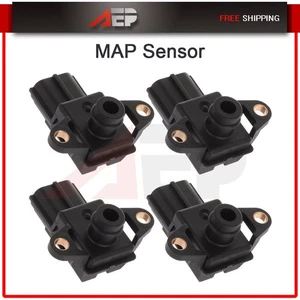 Set of 4 Fits Dodge Grand Caravan 3.8L 2004-2008 Manifold Pressure MAP Sensor - Picture 1 of 11