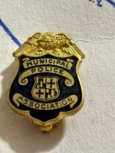 Insignia de solapa prendedor de policía municipal Maryland MD de colección de los años 40 Prince George Co - Imagen 1 de 8