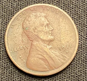 1911 D Lincoln Cent - Picture 1 of 2