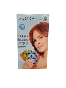 Skura Style Kitchen Skrubby Sponges and Scouring Pads Odor Free Set of 12 NIB - Picture 1 of 9