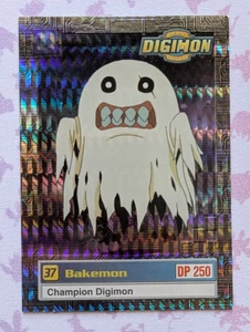 Bakemon Digimon Upper Deck 2000 Card Shiny Foil Holo Prism - Picture 1 of 2