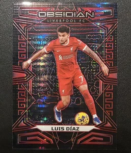 2023-24 Panini Obsidian Luis Diaz Red Pulsar /49, Liverpool, Bayern, Colombia - Bild 1 von 4