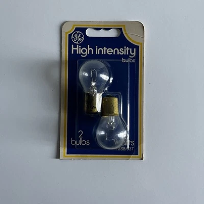 GE High Intensity Bulbs 12S8/93T 12 Watt 12 Volt Vintage Brand New - Image 1 of 3