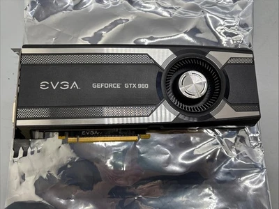 EVGA GEFORCE GTX 980 4GB GDDR5 04G-P4-1980-KR  GRAPHICS CARD NS- P4F - Image 1 of 4