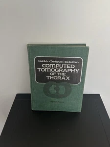 VINTAGE 1984 - COMPUTERTOMOGRAPHIE DES THORAX MEDIZINISCHES LEHRBUCH - Bild 1 von 8