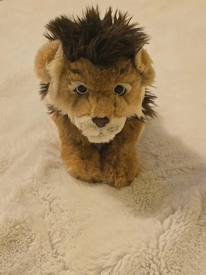 Webkinz Signature Lion Big Cat Realistic Tan Brown NO CODE WKS1018 Ganz  - Image 1 of 4