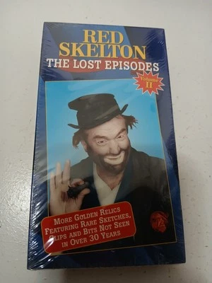 Red Skelton The Lost Episodes Volume II (2) VHS Tape Brand New Factory Sealed - Image 1 of 2
