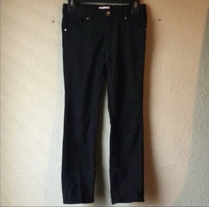Circo Pants Girls Kids Y2K Black Straight Leg Casual Preppy Pants Girls Size 6 - Picture 1 of 7