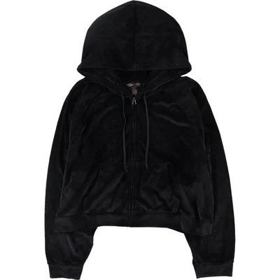 Vintage VICTORIA'S SECRET Back Embroidered Velour Parka Women's Size XL - Изображение 1 из 4