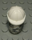 Lego Figur Zubehör Kopfbedeckung Bauarbeiter Helm Weiss                 (1242 #)