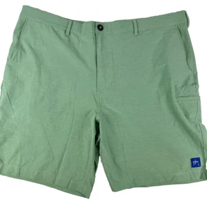 Men's 42 Green Guy Harvey Men’s Hybrid Fishing Shorts - Picture 1 of 8