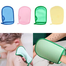 Soft Exfoliating Body Scrub Bath Gloves Eraser Shower Deep Cleansing Body RY