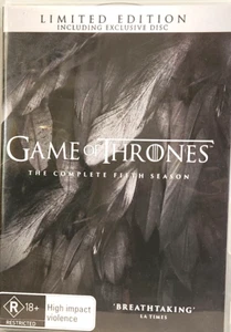 GAME OF THRONES: FIFTH SEASON - Emilia Clarke, Kit Harrington - 5 DVDs - Picture 1 of 2