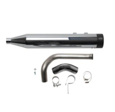 S&S Cycles Chrome Sidewinder Левая сторона Манекен Теневой Глушитель Призрачная Труба 550-0829 - Изображение 1 из 4