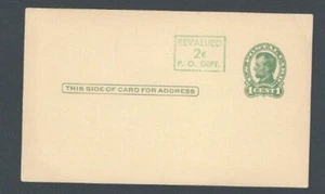 UX40 Mint Revalued To 2c Green Surcharge - Picture 1 of 1