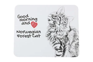 Norwegian Forest mouse pad with a cat Art-Dog - Zdjęcie 1 z 7