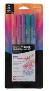 Sakura Multi-Color Moonlight GellyRoll Pens - 5 Piece Set - Picture 1 of 1