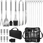 BBQ Grill Tool Set 21Pcs BBQ Accessories, Heavy Duty SUMMER READY -FREE DELIVERY