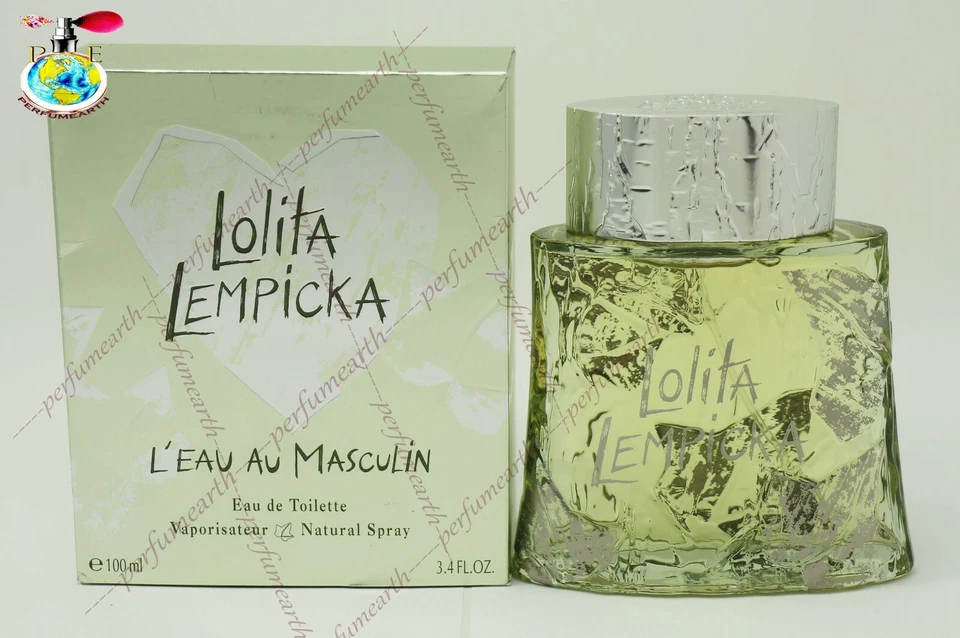 Lolita Lempicka Au Masculine 3.4/3.3 OZ Edt Spray Hombres Nuevo en Caja Abierta (Caja Pequeña) Foto 1 de 1