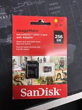 SanDisk ImageMate 256gb microSDXC Uhs-i Card and Adapter