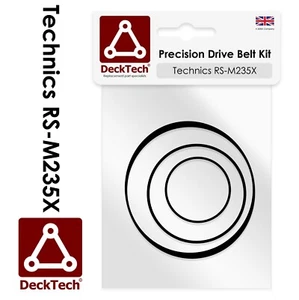 Correas de repuesto DeckTech para Technics Cassette Deck RS-M235X RSM235X RS M235X - Imagen 1 de 3