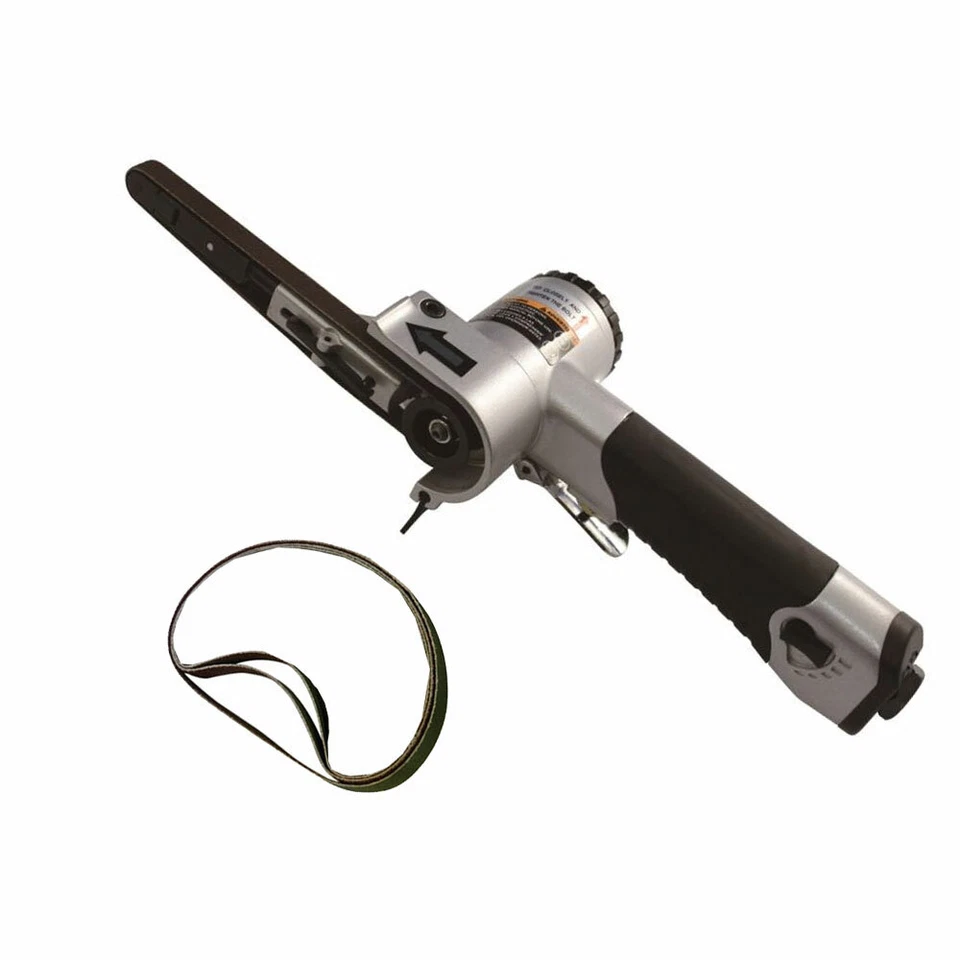 Lijadora de banda neumática Astro 3/8" con correas de lijado de 3 piezas 3036 - Reparación de carrocería de automóvil Foto 1 de 3