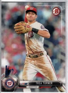 2017 Bowman Baseball #12 Trea Turner - Washington Nationals Major League Card - Picture 1 of 1