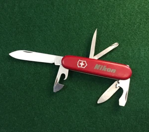 Victorinox Tinker Vintage Small 84MM Swiss Army Square Head Phillips Rare NIKON - Picture 1 of 5