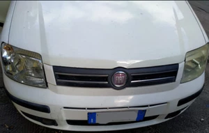 COPRISEDILI FIAT PANDA 2003-2012 COMPLETI  NERO A TRAMA MISTA ORIZZONTALE - Picture 1 of 17