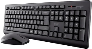 Set Tastatur und Maus Drahtlos Trust Primo ohne Kabel Computer PC Qwerty - Bild 1 von 7