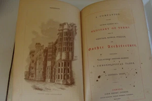 Companion to Glossary of Terms in Gothic Architecture 1846 over 400 examples - Picture 1 of 5