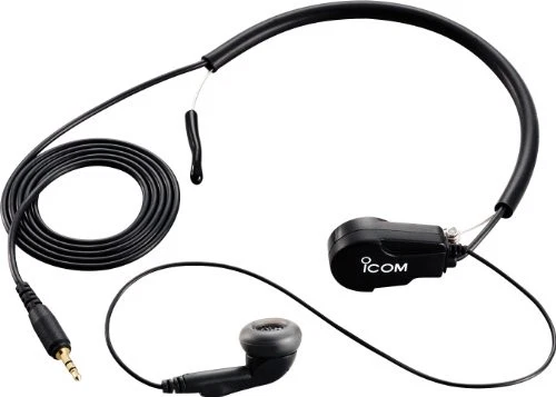 Icom HS97 Headsets with Throat Mic - Black