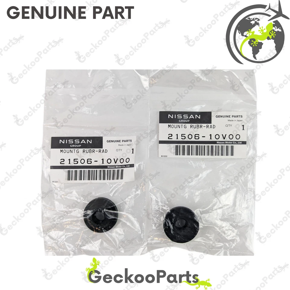Nissan Genuine Infiniti Radiator Mount Cushion Bushings Upper 21506-10V00 OEM X2 — 第 1/4 张图片