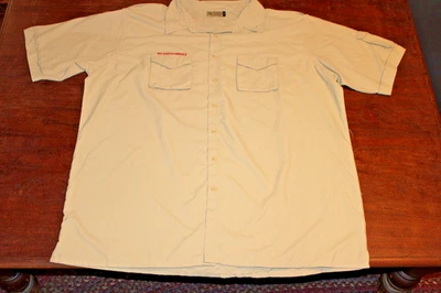 Camisa para hombre Boy Scouts of America BSA tostada 3X-grande XXXL 100 % nailon flexible lisa Foto 1 de 4