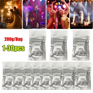30 bolsas 200 g polvo de chispa gránulos chispas exteriores para máquina de chispas frías - Imagen 1 de 14