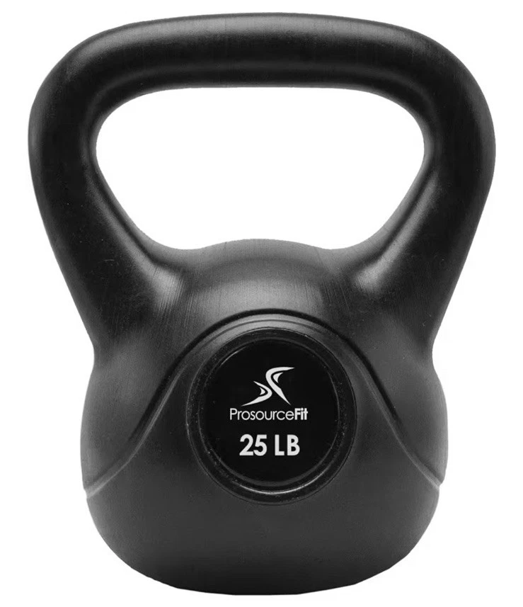 Kettlebell de plástico de vinilo de 10, 15, 20, 25, 30 y 35 libras Foto 1 de 1