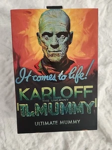 THE MUMMY NECA ULTIMATE Universal Monsters Boris Karloff Black White Figur NEU - Bild 1 von 2