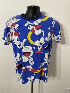 Sonic The Hedgehog Herren T-Shirt Größe M Baumwollmischung Kurzarm - Bild 1 von 8