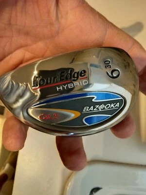 Lefty TourEdge Bazooka QLS 6-Hybrid, 30°, LH, 38.25", Reg flex Graphite. - Image 1 of 4